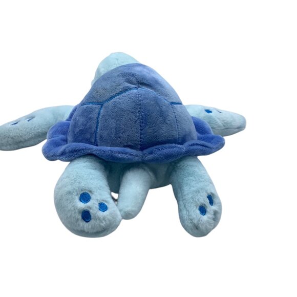 Zoo Tropical Blue Sea Turtle Plush Stuffed Animal Toy 12" Ocean Creature - Picture 4 of 7